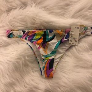 Multicolor bikini bottom small